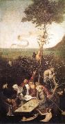 BOSCH, Hieronymus The Ship of Fools France oil painting artist